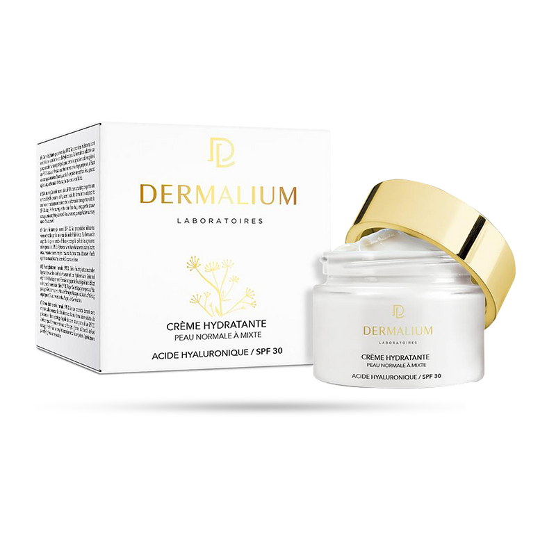 DERMALIUM CREME HYDRATANTE SPF30 PEAU SECHE 50 ML