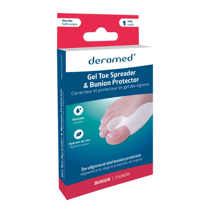 DERAMED CORRECTEUR ET PROTECTEUR EN GEL DES OIGNONS 1 UNITE