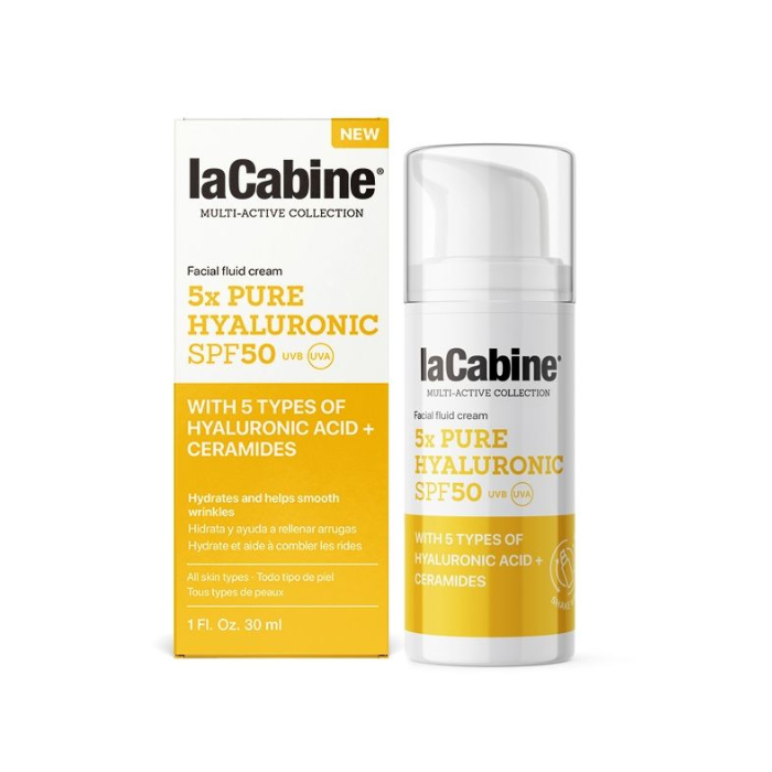 LA CABINE 5X PURE HYALURONIC SPF 50 30ML