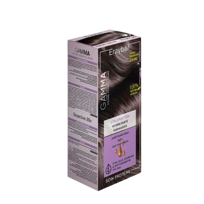 ERAYBA GAMMA COLORATION HYDRATANTE PERMANENTE 8-00+ BLOND CLAIR INTENSE