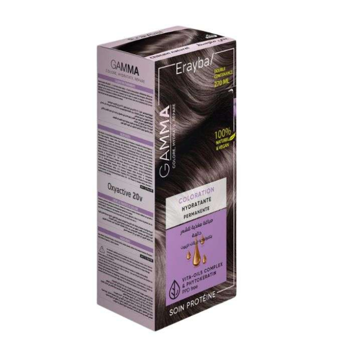 ERAYBA NEXT COLORATION HYDRATANTE PERMANENTE N7-10 BLOND CENDRE