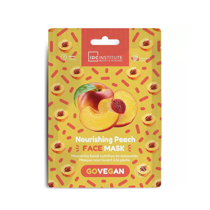 IDC INSTITUTE GO VEGAN FACE MASK PEACH 85104