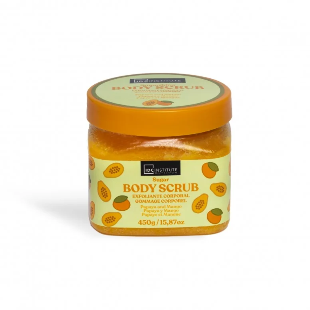 IDC INSTITUTE GOMMAGE CORPS AU SUCRE PAPAYE ET MANGUE 470G 12210