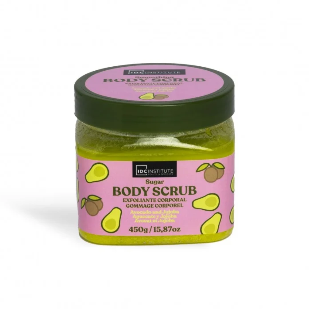 IDC INSTITUTE GOMMAGE CORPS AU SUCRE A L'HUILE D'AVOCAT ET DE JOJOBA 470g 12211
