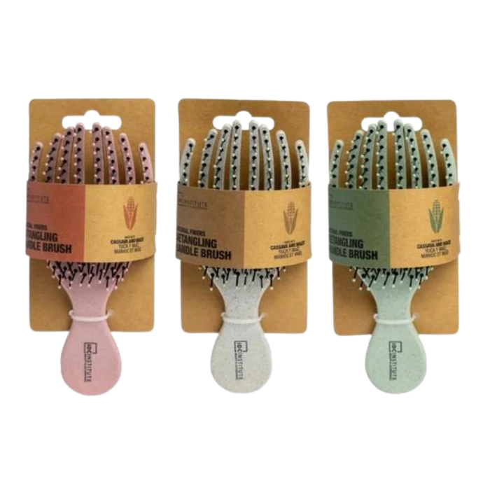 IDC INSTITUTE NATURAL FIBERS DETANGLING HANDLE BRUSH 35128