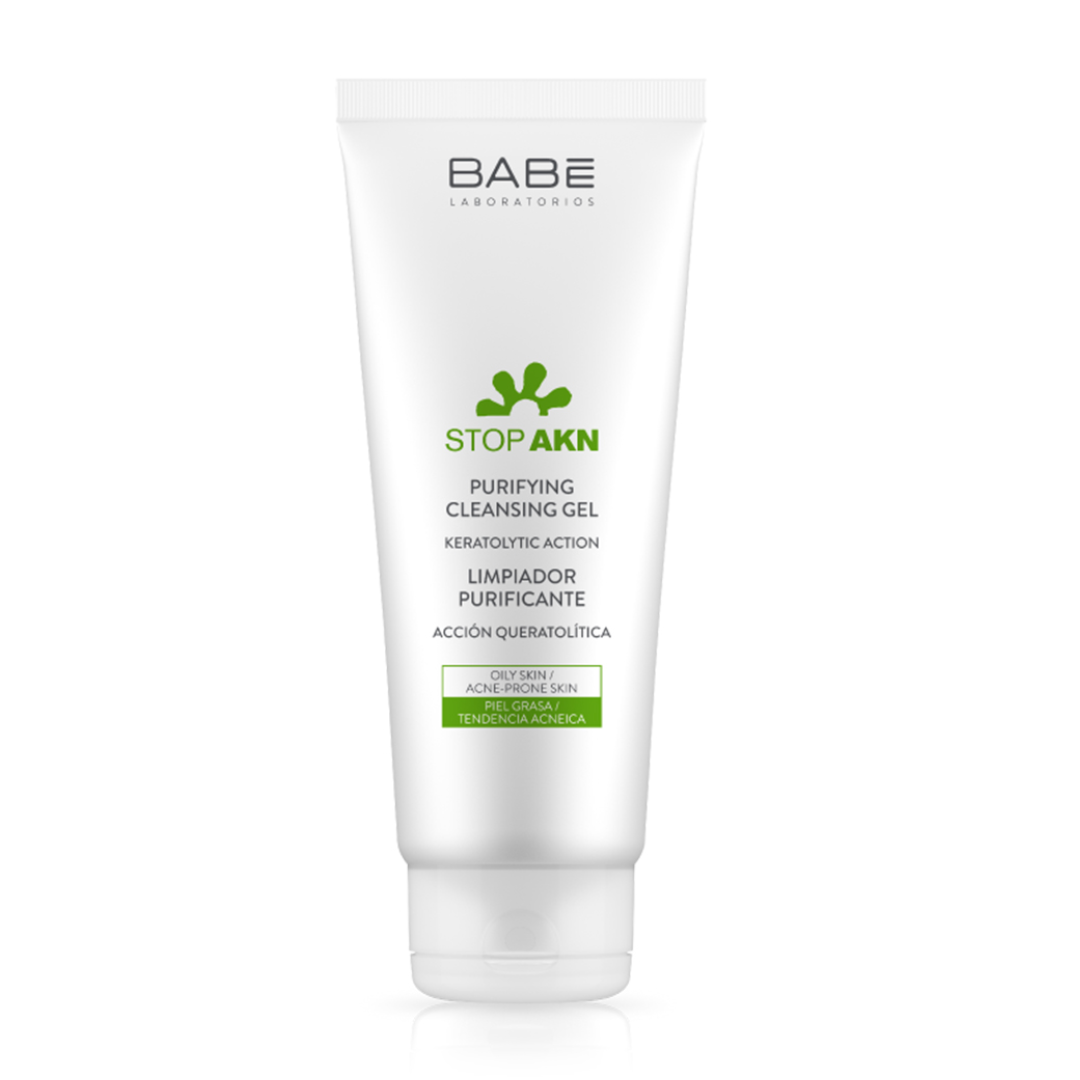 BABE STOP AKN GEL NETTOYANT PURIFIANT PEAUX GRASSES 200 ML