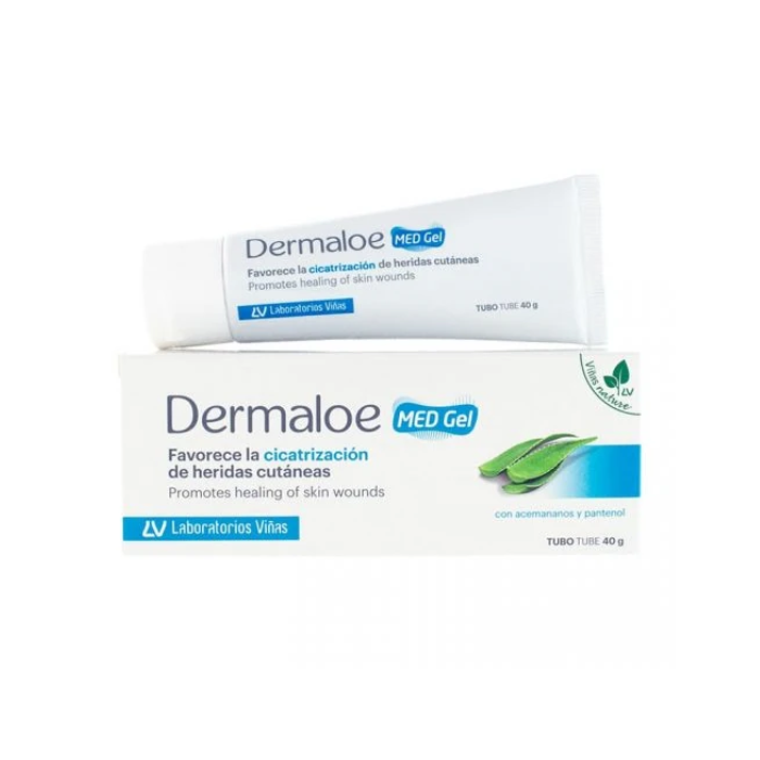 DERMALOE MED GEL FAVORISE LA CICATRISATION 40G