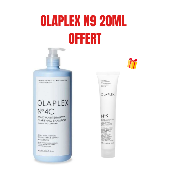 OLAPLEX OFFRE N4 C CLARIFYING SHAMPOO 1000ML + OLAPLEX N9 20ML OFFERT