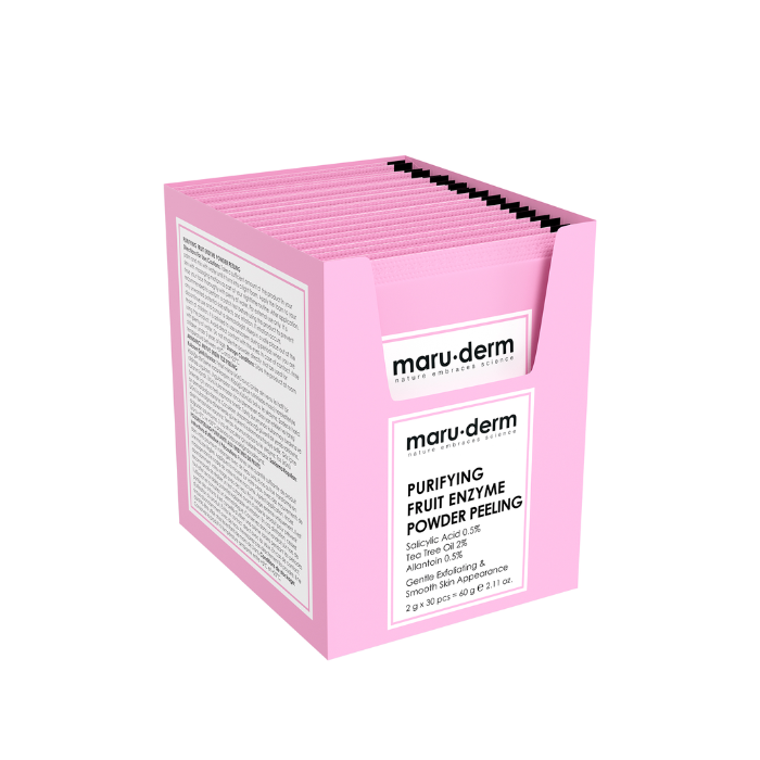 MARUDERM PEELING PURIFIANT AUX ENZYMES DE FRUITS EN POUDRE 60G 30 PCS