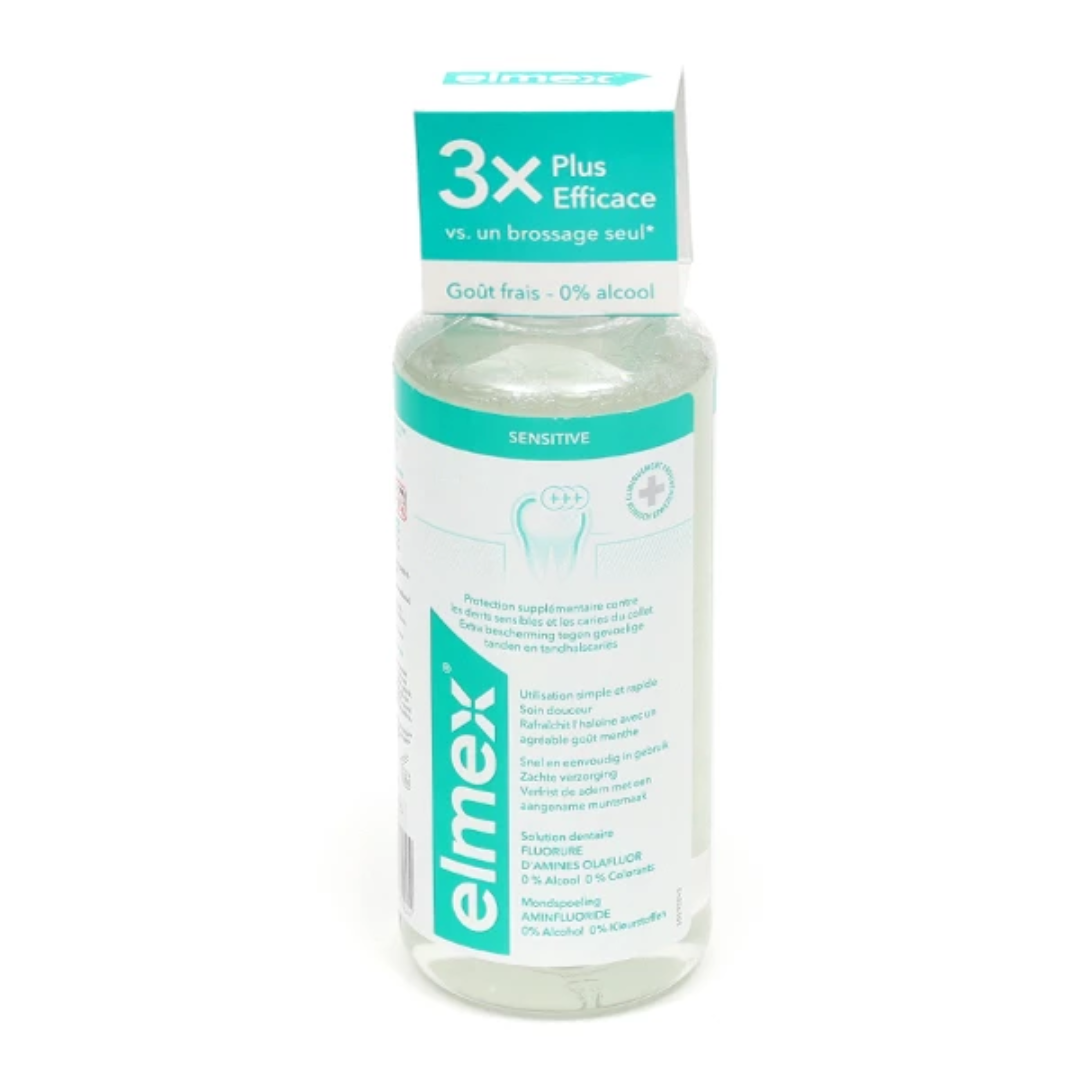 ELMEX SENSITIVE BAIN DE BOUCHE 400 ML