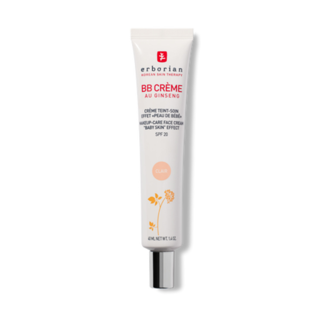 ERBORIAN BB CREME AU GINSENG CREME TEINT CLAIR SPF20 40 ML