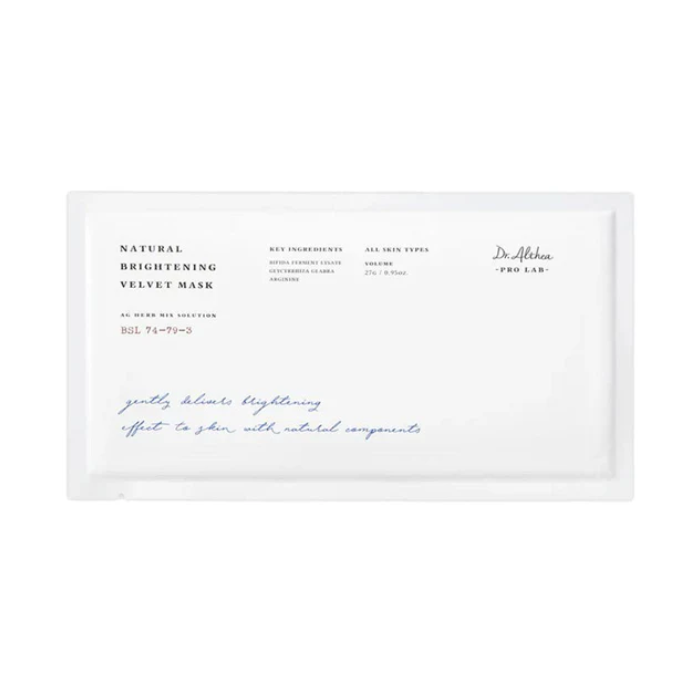DR ALTHEA NATURAL BRIGHTENING VELVET MASK 1 UNITE